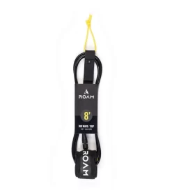 ROAM – Big Wave And SUP – Leash Black (8mm) 8″ / 9″ / 10″ 5 ROAM – Big Wave And SUP – Leash Black (8mm) 8″ / 9″ / 10″ -Surf Series Store roam sup big wave leash 8ft
