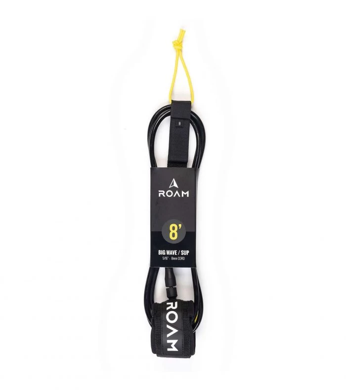ROAM – Big Wave And SUP – Leash Black (8mm) 8″ / 9″ / 10″ 3 ROAM – Big Wave And SUP – Leash Black (8mm) 8″ / 9″ / 10″ - Image 3