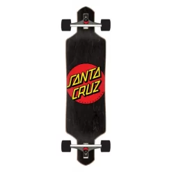SANTA CRUZ – CLASSIC DOT 36” – DROP THROUGH LONGBOARD – COMPLETE