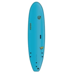 Vision Surfboard – TakeOff Cyan Blue – Softtop ( 6’0 – 6’6 – 7’0 – 7’6 – 8’0 – 9’0 )