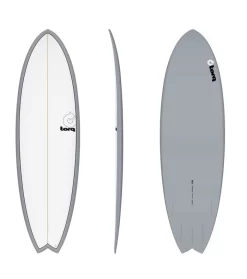 Torq TET Mod Fish – Grey White Deck 5’11