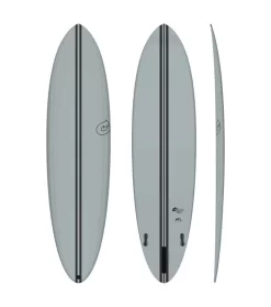 Torq TEC Surfboard – Chopper – 6’10 / 7’2 / 7’6 – Gray