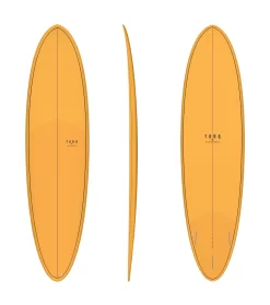 Torq TET – Surfboard Mod Fun – Classic Orange Pattern – (6’8 / 7’2 / 7’6)