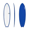 Torq TET Mod Fish – 6’3 – Blue – White Deck