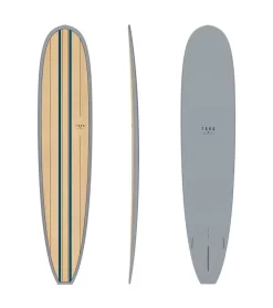 Torq TET Longboard – Gray / Wood Deck – (8’0 / 8’6 / 9’1) -Surf Series Store torq tet gray wood deck 91