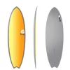Torq TET Mod Fish – Full Fade Grey + Orange – 6’6