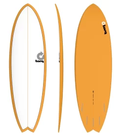 Torq TET Mod Fish – 5’11 Orange White Deck