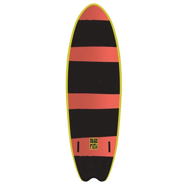 Vision Quad Fish 6’0 – Orange 2 Vision Quad Fish 6’0 – Orange - Image 2