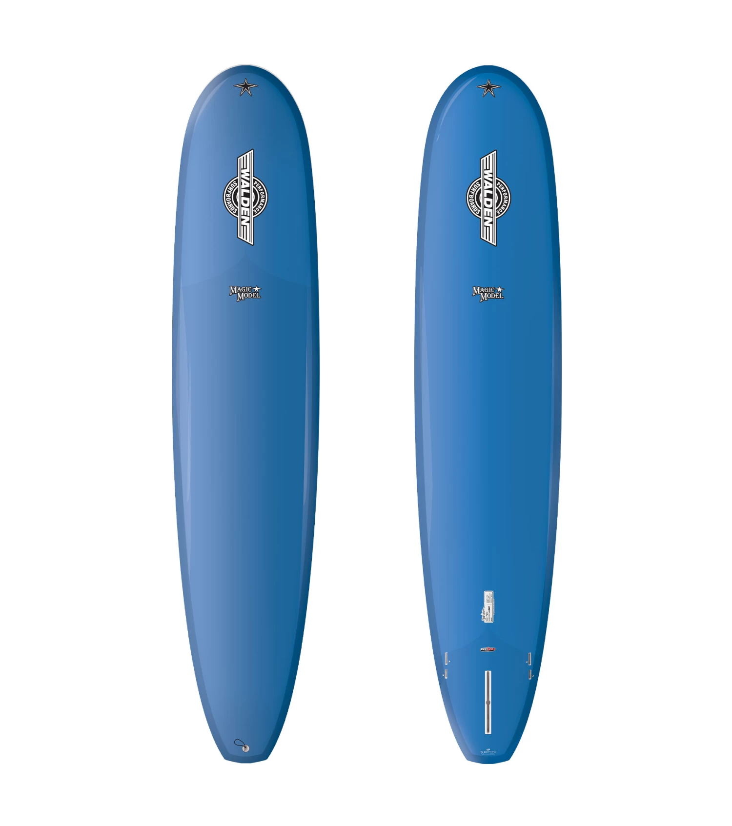 9’6 – Walden Magic Model – Fusion Poly – FCS II – 2 + 1 – Blue 1 9’6 – Walden Magic Model – Fusion Poly – FCS II – 2 + 1 – Blue